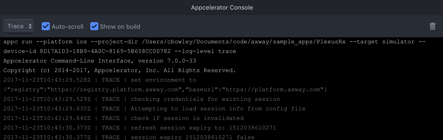 Atom Package Titanium SDK